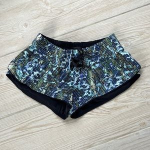 Lululemon reversible shorts, size 2